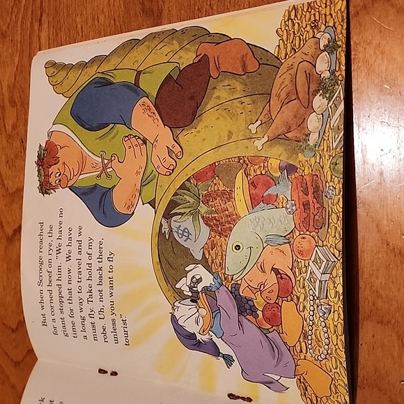 Vintage Disney Mickey's Christmas Carol Book - Picture 7 of 8
